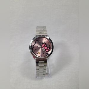 Brand new Sanrio Hello Kitty stainless steel watch- Pink